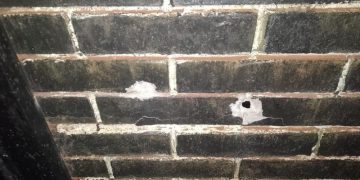 Investigan el ataque a la vivienda de una pareja de policías en San Vicente